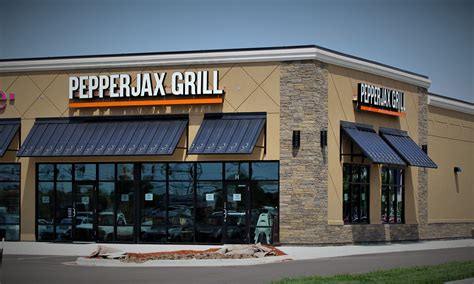 Pepperjax restaurant - Locations. Order Online. Catering. Download Our App. Get a Job. Down the way from Veteran’s Field Softball Complex and just across from Conestoga Mall near Ryder Park, our Allen & Faidley location brings the best of PepperJax to your neighborhood. 